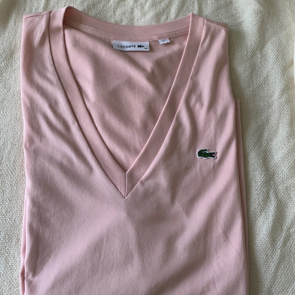 Lacoste, Pink top, size 44